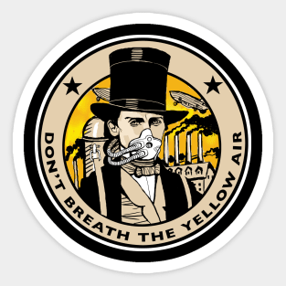 Victorian steampunk gentleman Sticker